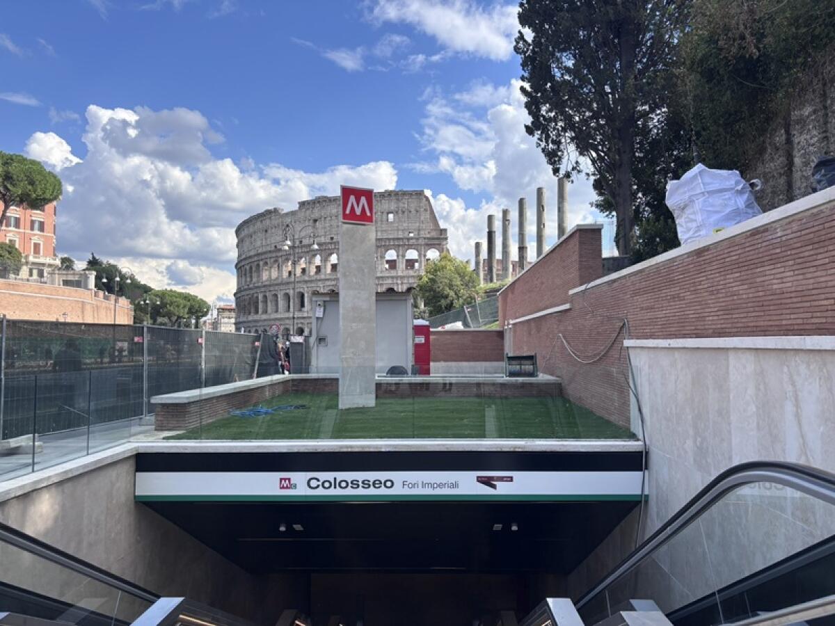 Metro C, nuove immagini dai cantieri: Porta Metronia, Colosseo e piazza Venezia - 
