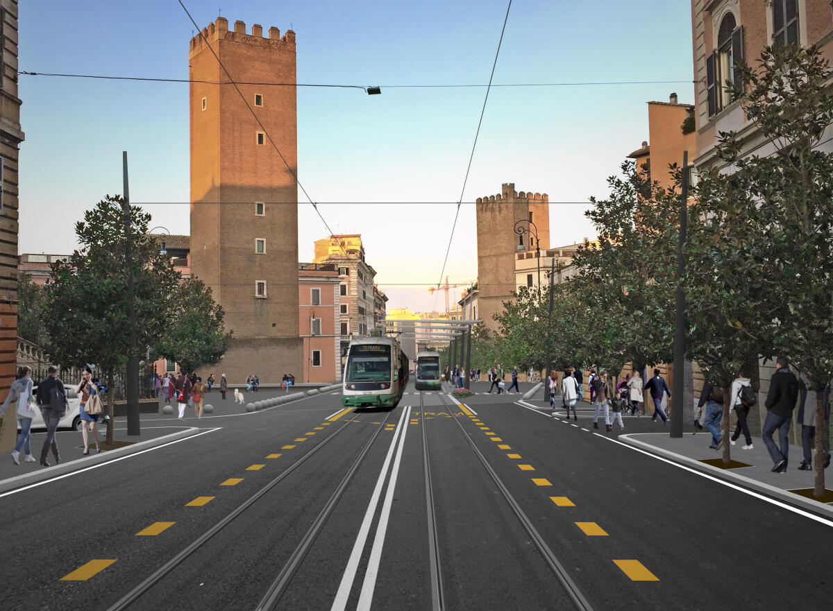 Tramvia Cavour/dei Fori: nascita e morte di un sogno - 