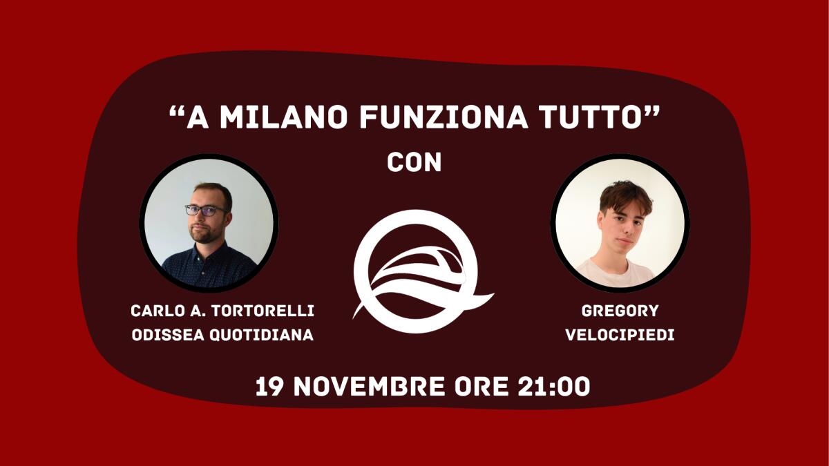  “A Milano funziona tutto” – Intervista a Velocipiedi - 