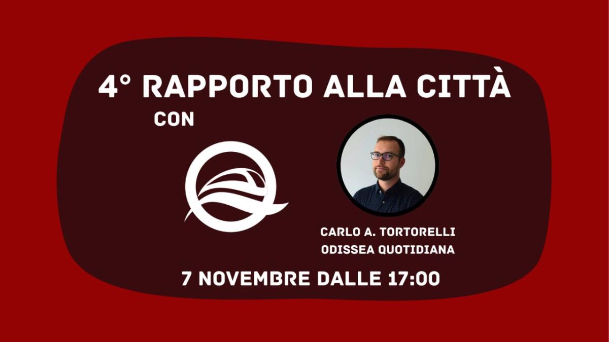 4° Rapporto alla Città – Il nostro punto sui trasporti - 