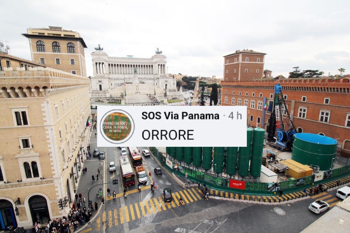 SOS Via Panana è contro la metro C - 