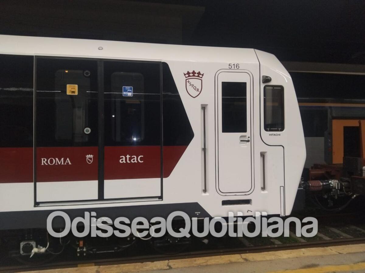 Metro B: assegnate le prime matricole dei nuovi treni Hitachi - 