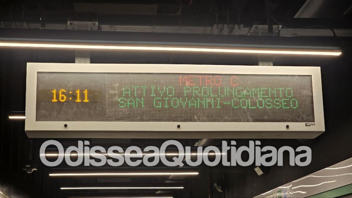 Metro C: la tratta San Giovanni-Colosseo è aperta - 