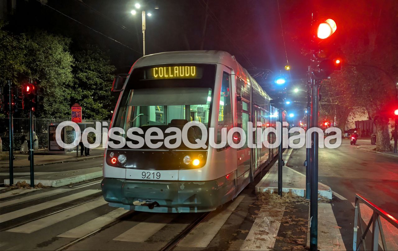 Tram di Roma in circolazione dopo la conclusione dei lavori sulla Tangenziale Est, con il ripristino del servizio delle linee 2, 5 e 19L