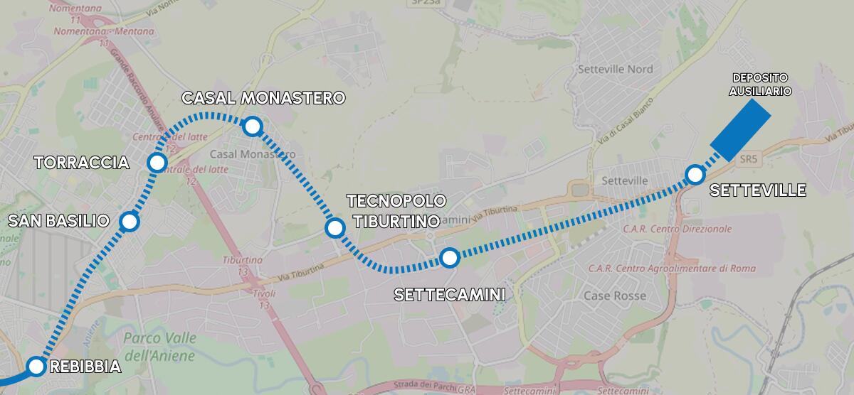 Metro B: approvati il DOCFAP e il DIP del prolungamento Rebibbia-Setteville - 