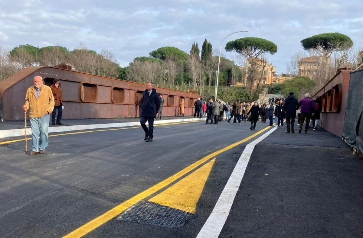 Ponte Giulio Rocco: riapre l’infrastruttura - 