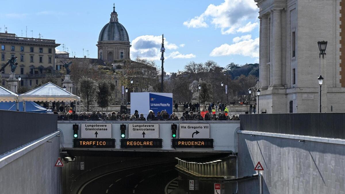 Viabilità: Gualtieri sogna un nuovo tunnel in via della Conciliazione - 