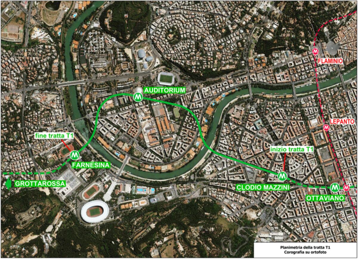 Metro C: approvato il progetto definitivo della tratta T1 - 