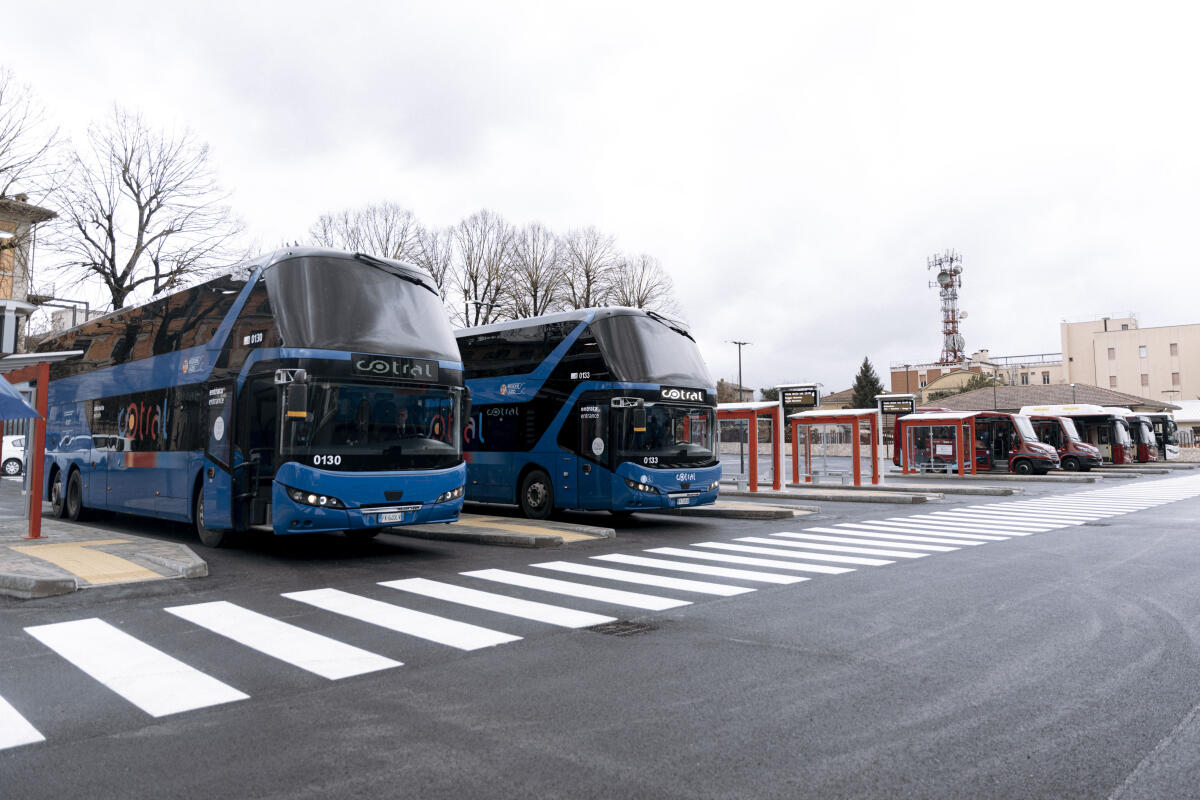 Cotral: inaugurato il nuovo capolinea di Rieti - 