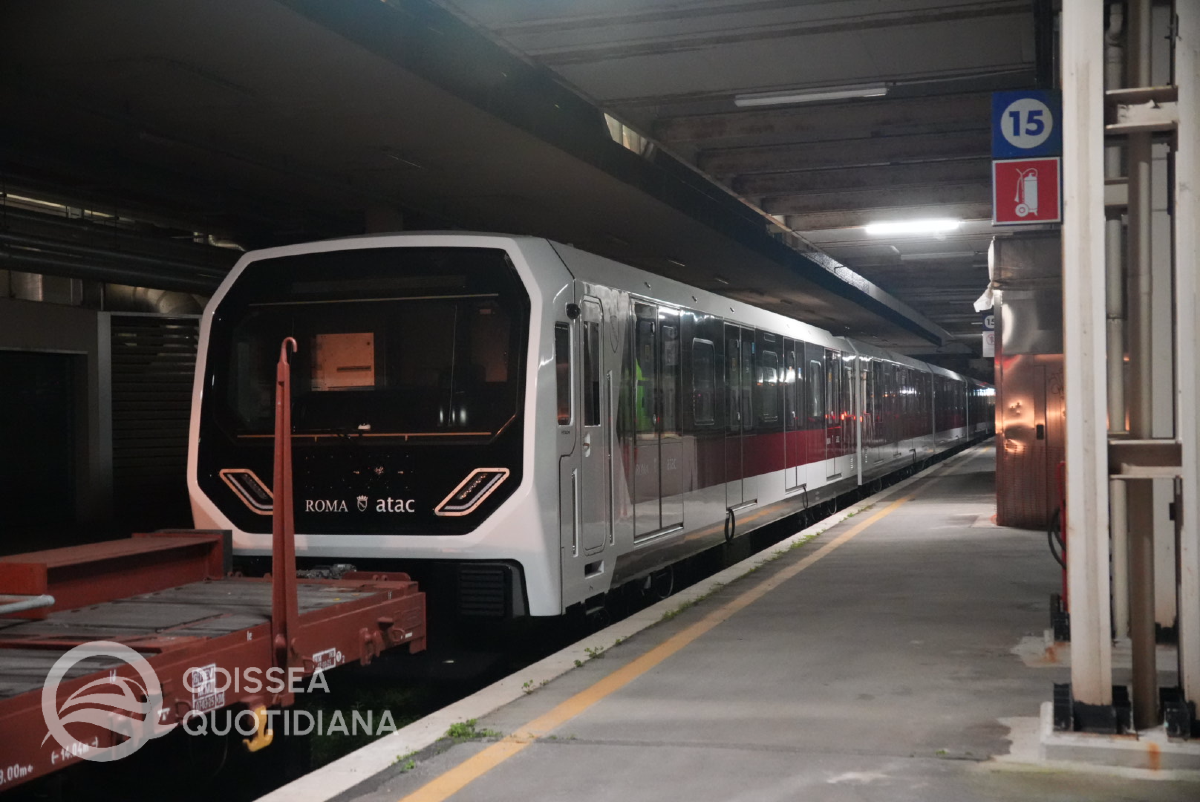 Metro B: consegnato il quarto treno Hitachi “Calipso” - 