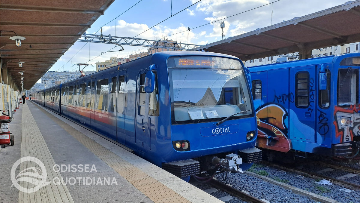 Roma-Lido: torna in servizio l'ottavo CAF revisionato - 