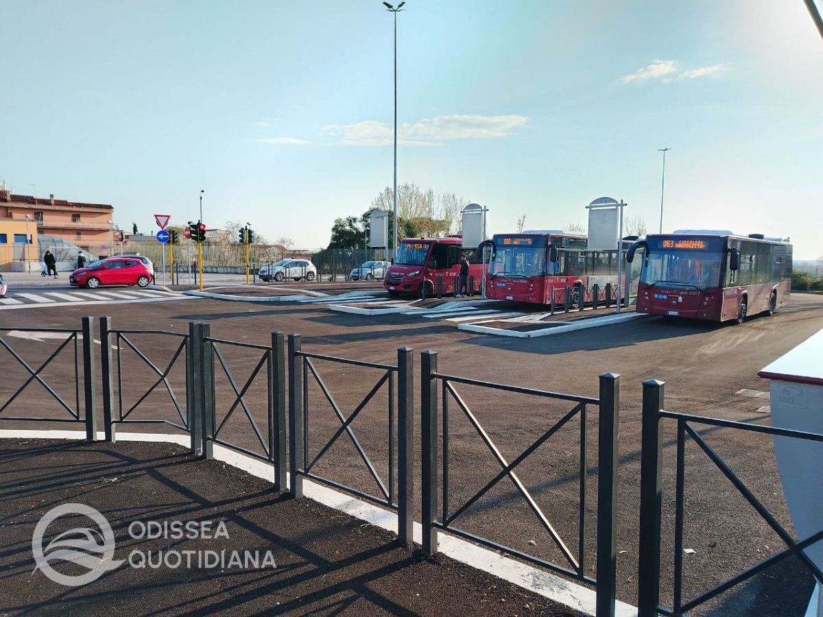 Acilia: riaperto il capolinea autobus  - 