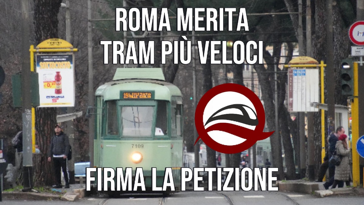 I tram di Roma sono troppo lenti: la nostra petizione per velocizzarli