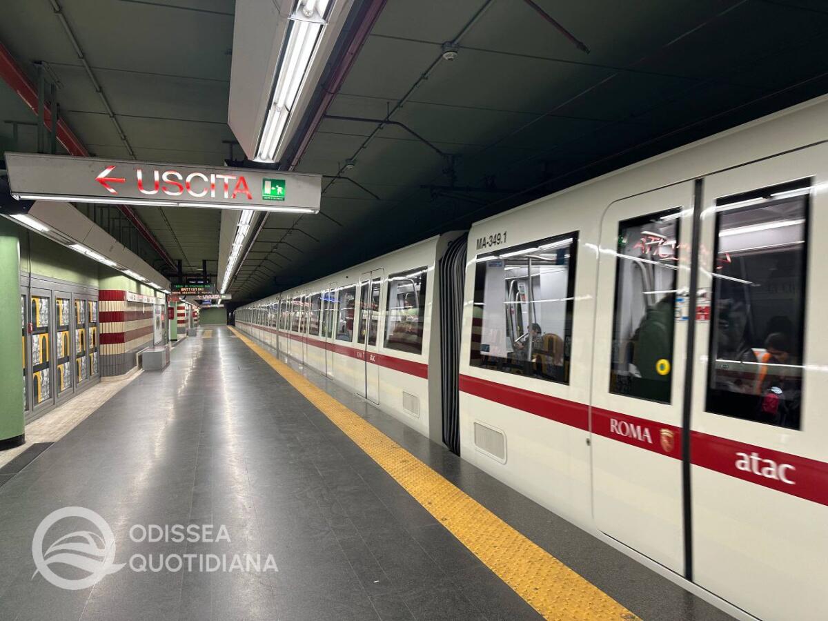 Metro A: torna in servizio il 13esimo treno revisionato