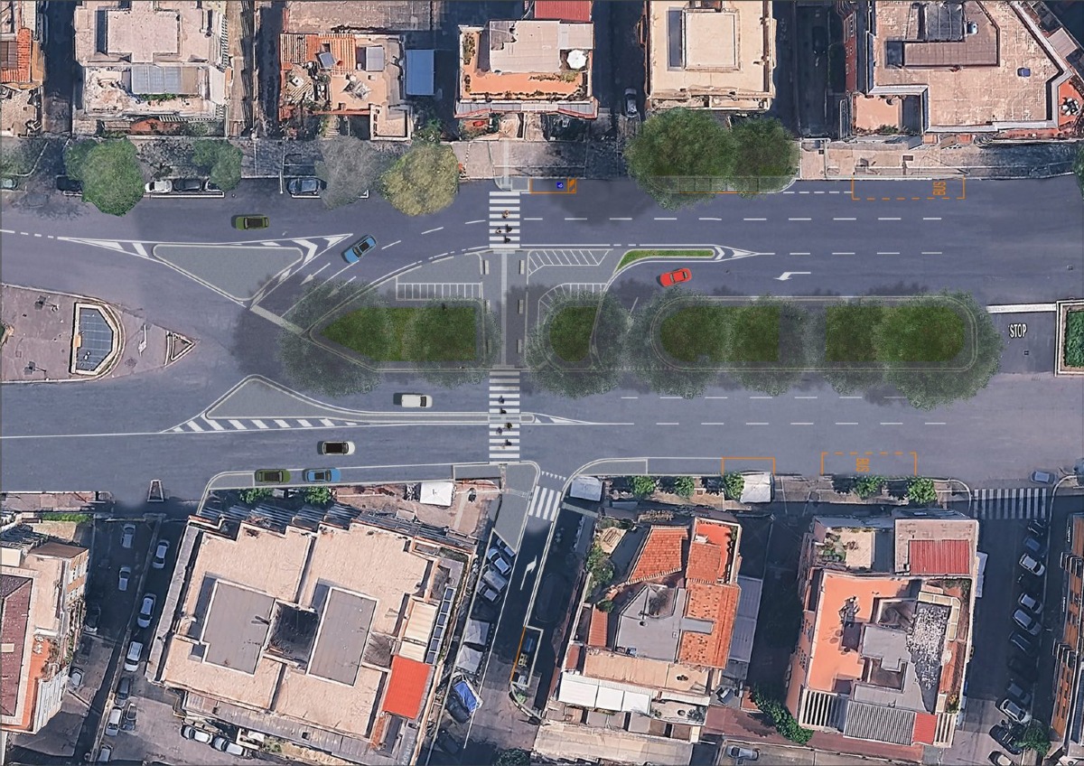 Piazzale Dunant, al via i lavori per la messa in sicurezza dell’incrocio a Monteverde - 