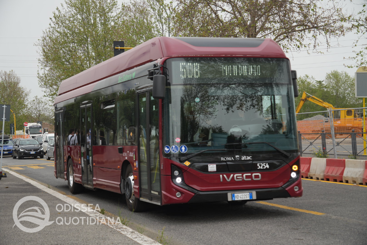 Atac: entrano in servizio altri autobus E-way