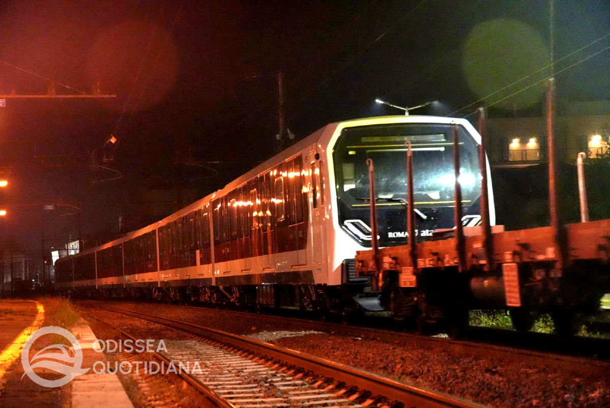 Metro B: consegnato il quinto treno Hitachi “Diomede" - 
