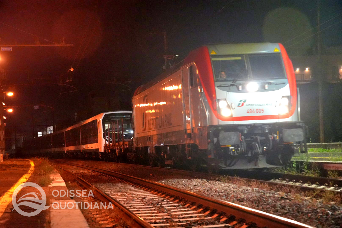 Metro B: in arrivo il sesto treno Hitachi - 