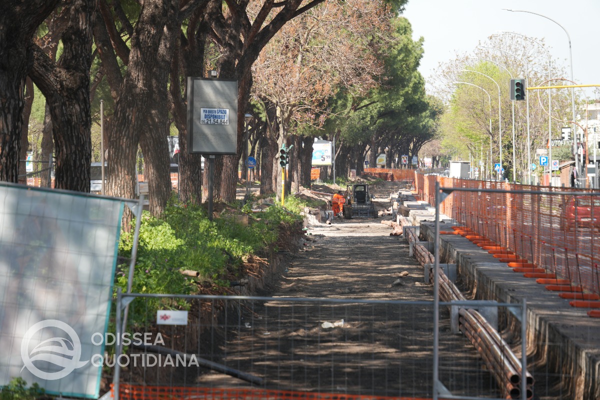 Tramvia Togliatti - Lo stato dei cantieri ad Aprile 2026