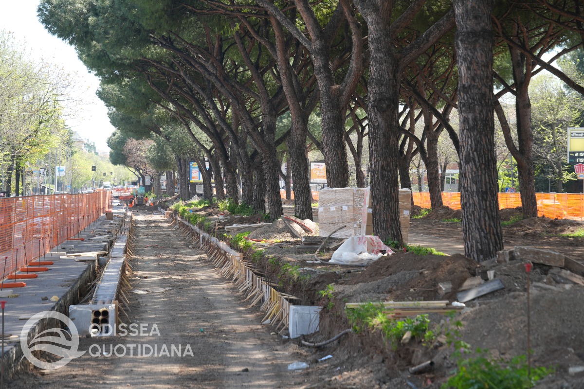 Tramvia Togliatti - Lo stato dei cantieri ad Aprile 2026