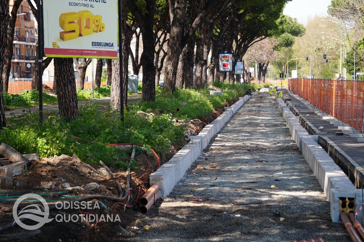 Tramvia Togliatti - Lo stato dei cantieri ad Aprile 2026