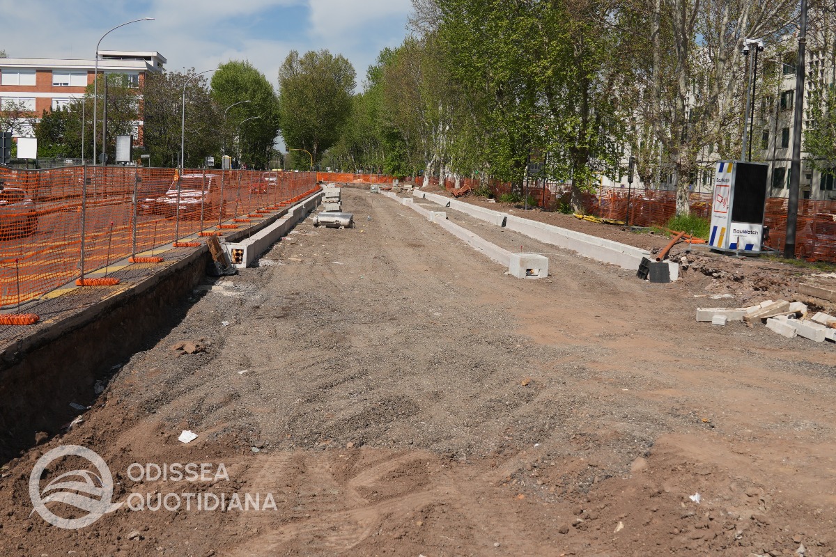 Tramvia Togliatti - Lo stato dei cantieri ad Aprile 2026
