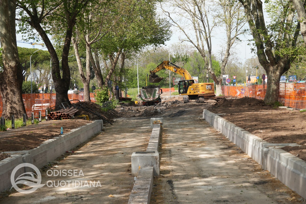 Tramvia Togliatti - Lo stato dei cantieri ad Aprile 2026