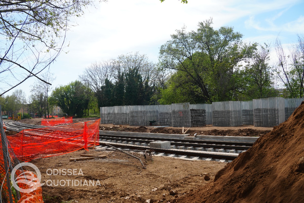 Tramvia Togliatti - Lo stato dei cantieri ad Aprile 2026