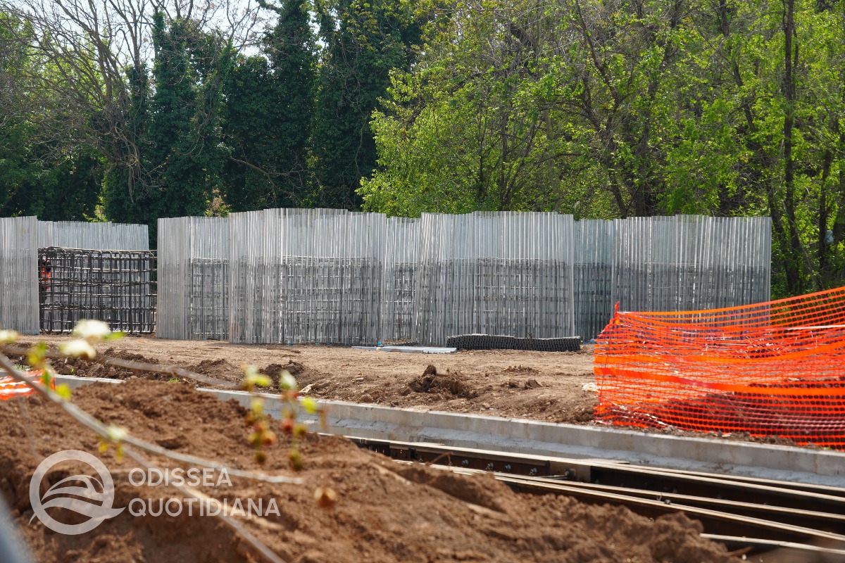 Tramvia Togliatti - Lo stato dei cantieri ad Aprile 2026