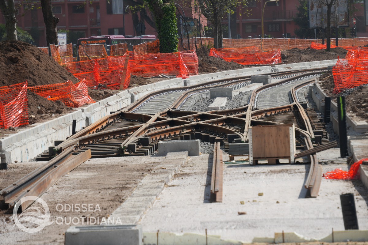 Tramvia Togliatti - Lo stato dei cantieri ad Aprile 2026