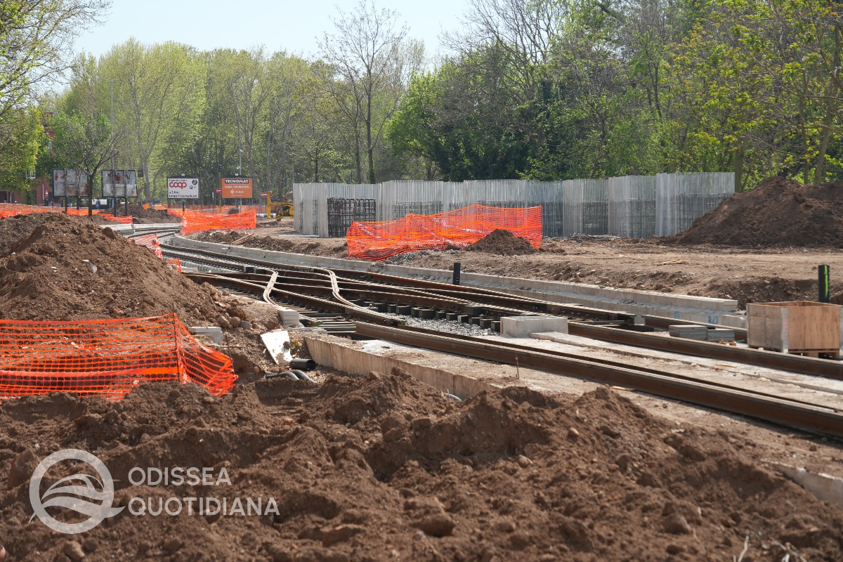 Tramvia Togliatti - Lo stato dei cantieri ad Aprile 2026