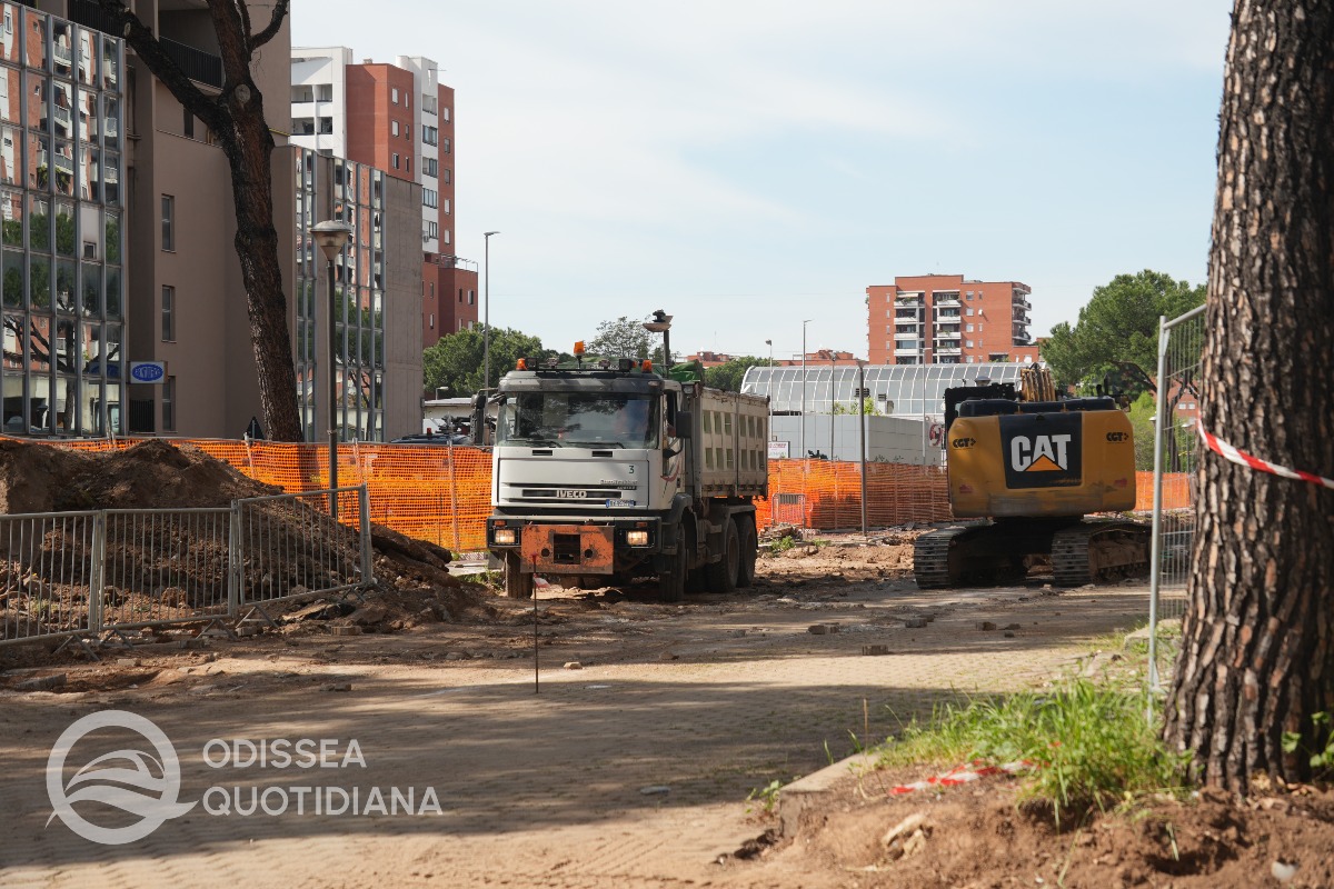 Tramvia Togliatti - Lo stato dei cantieri ad Aprile 2026