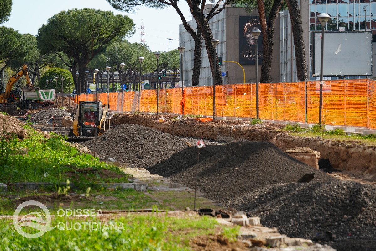 Tramvia Togliatti - Lo stato dei cantieri ad Aprile 2026