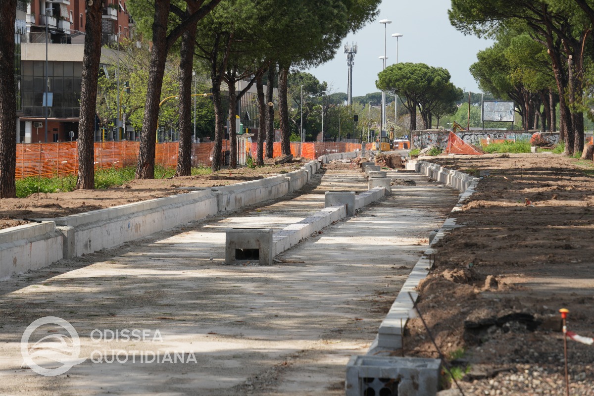 Tramvia Togliatti - Lo stato dei cantieri ad Aprile 2026