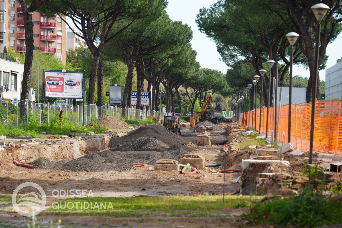 Tramvia Togliatti - Lo stato dei cantieri ad Aprile 2026