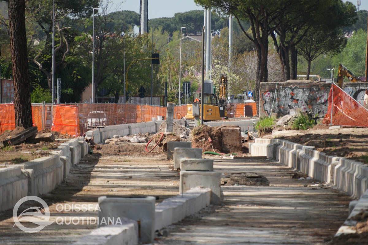 Tramvia Togliatti - Lo stato dei cantieri ad Aprile 2026