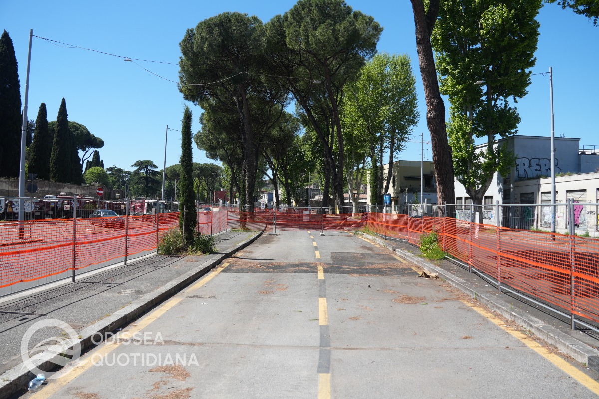 Tramvia Tiburtina: cantieri fermi a causa dell'Acqua Vergine, ma si riparte a giugno - 