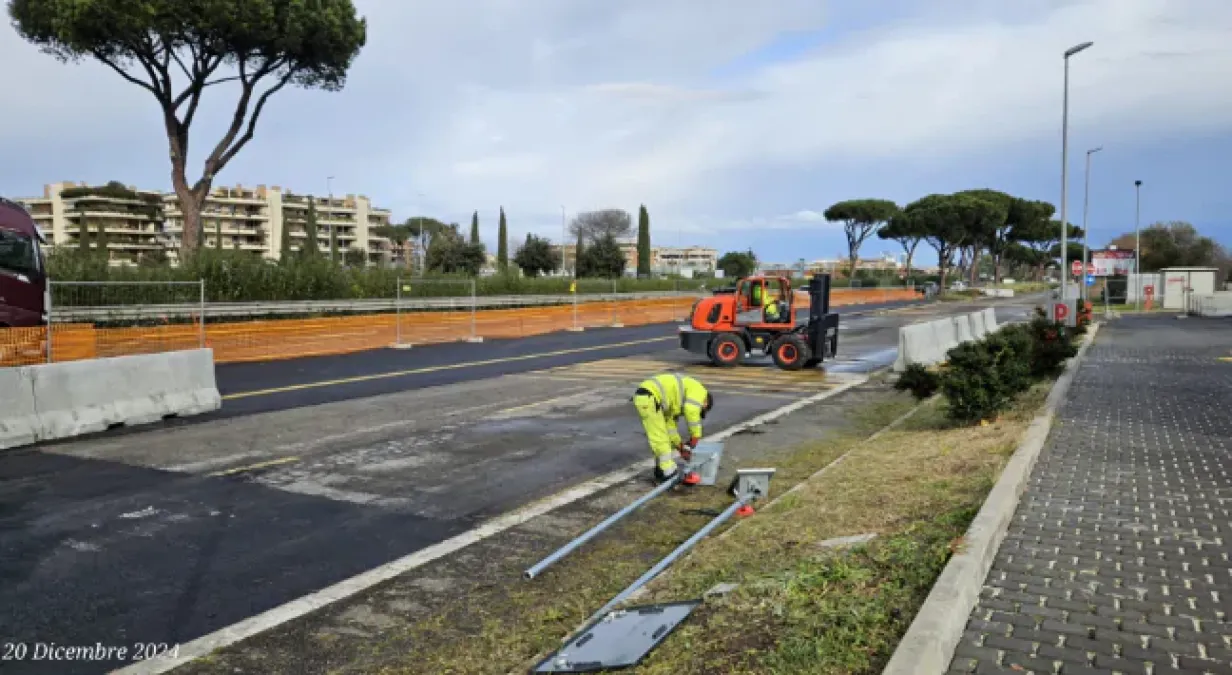 Cristoforo Colombo: riaperta questa mattina la complanare per il GRA - Canale10