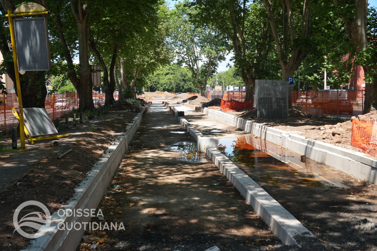 Tramvia Togliatti - Stato cantieri maggio 2026 (2)
