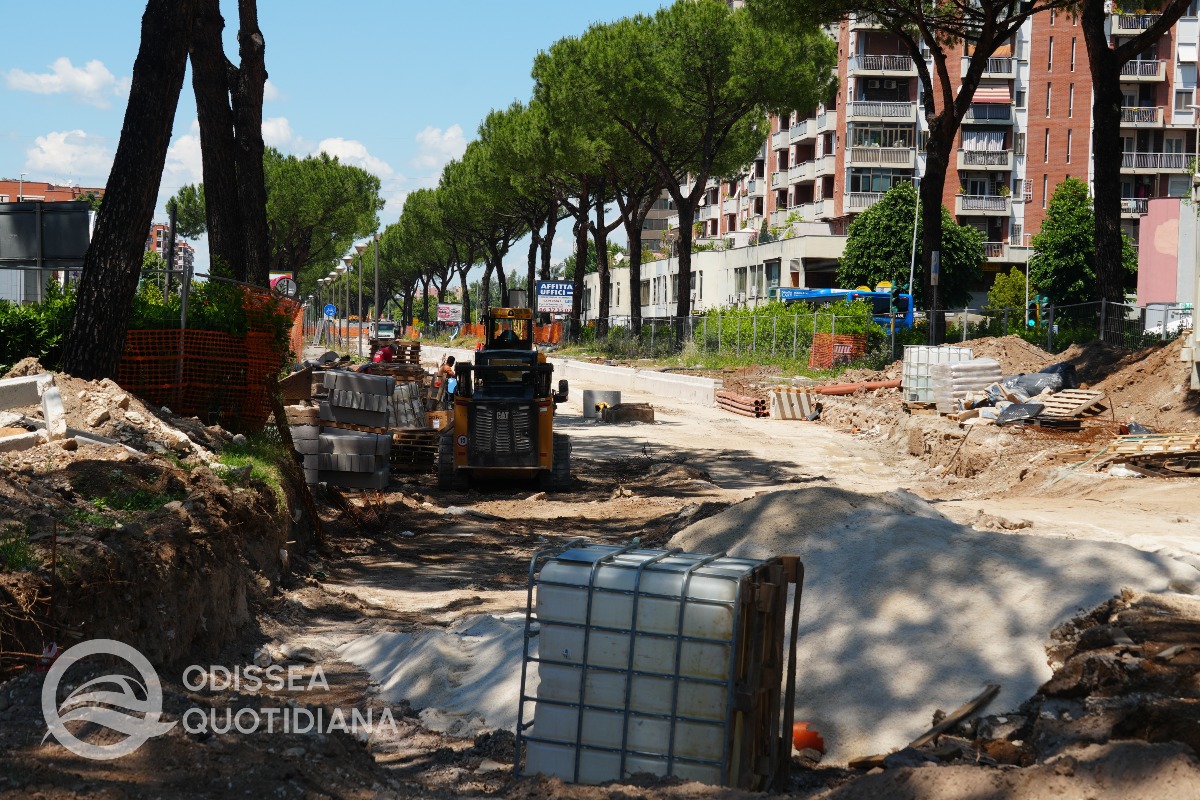 Tramvia Togliatti - Stato cantieri maggio 2026 (2)