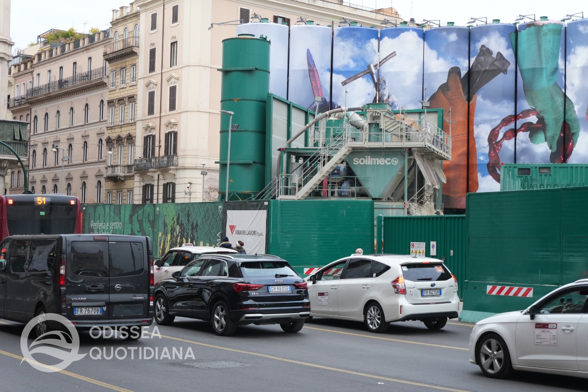 Metro A: chiude l'accesso di Ottaviano/via Barletta per i lavori della metro C - 