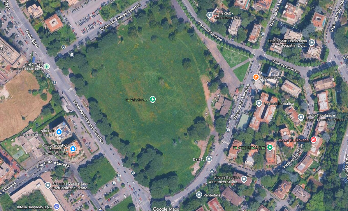 EUR: spunta l'ipotesi di un parcheggio all'ex Velodromo - 