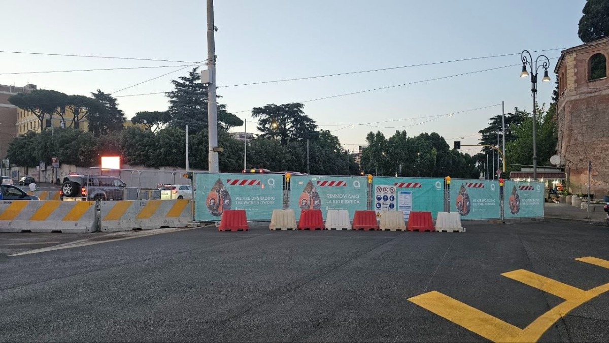 Tramvia Tiburtina: ripartono i lavori, al lavoro per spostare l'acquedotto dell'Acqua Vergine - 