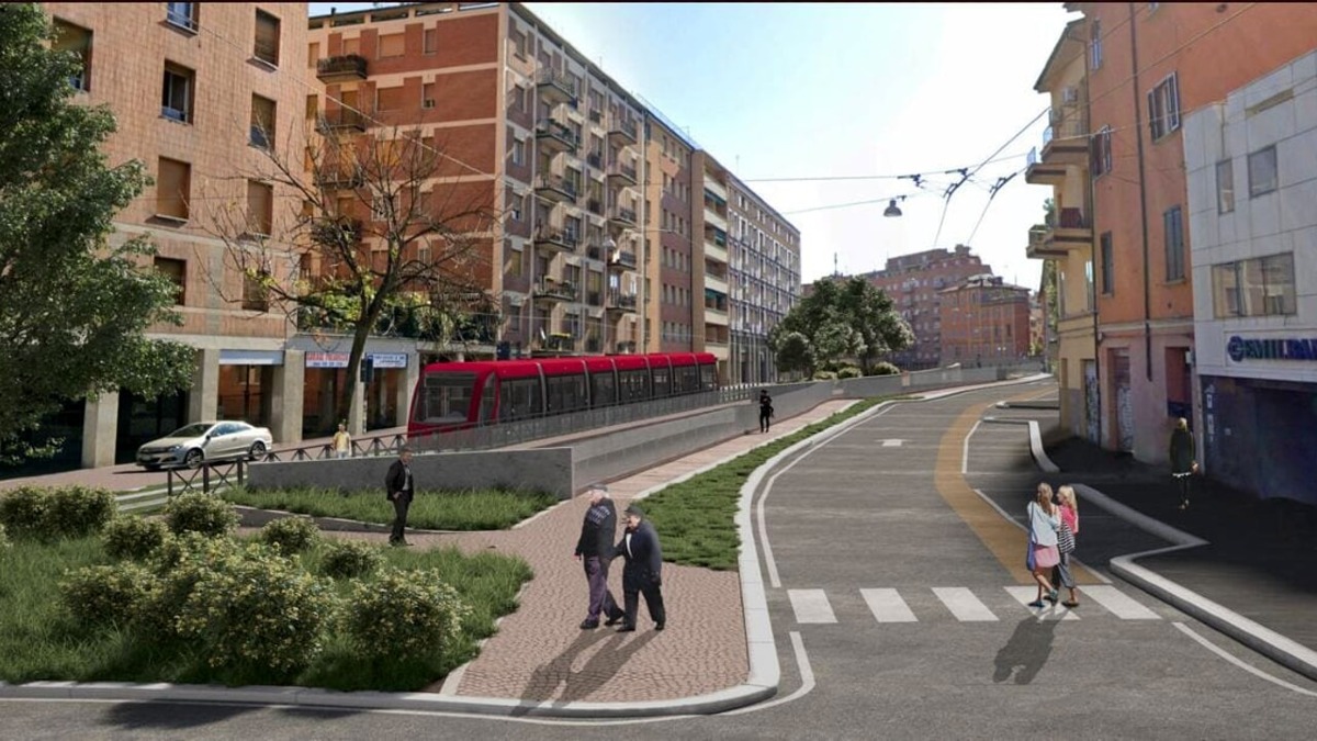 Dall'Italia, il miracolo tramviario di Bologna: completata la linea rossa - 