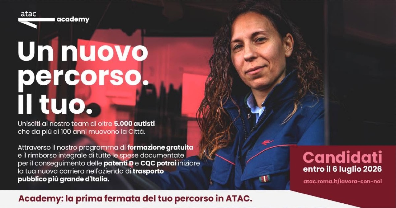 Atac lancia la sua Academy: acquisisci la patente e diventa autista - 