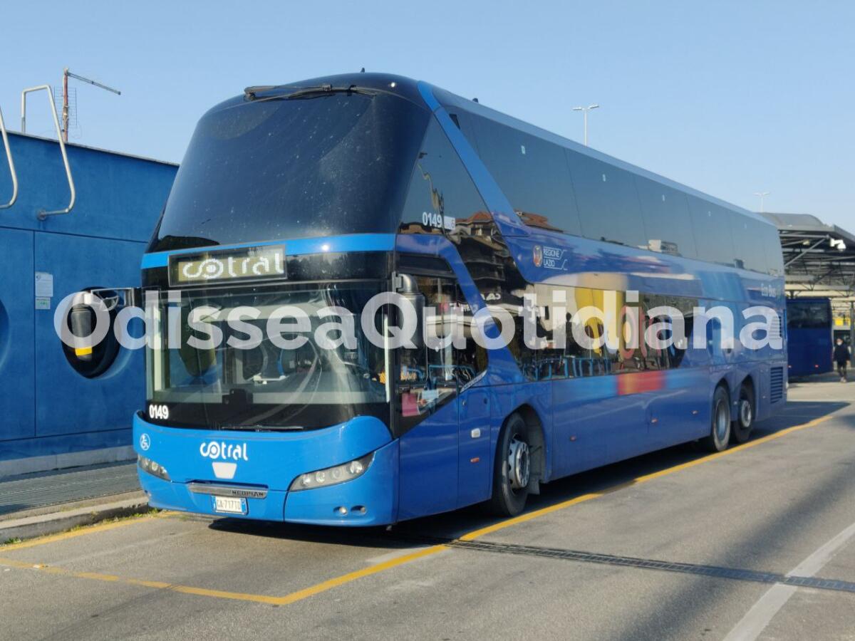 Cotral: aggiudicata la gara per l'acquisto dei 35 bus bipiano - 