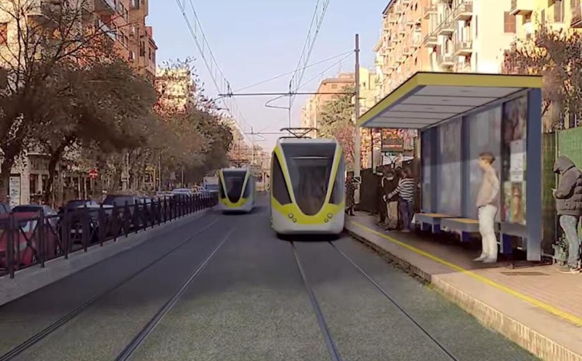 Tramvia Termini-Tor Vergata: il MIT salvaguardia i fondi per la linea - 
