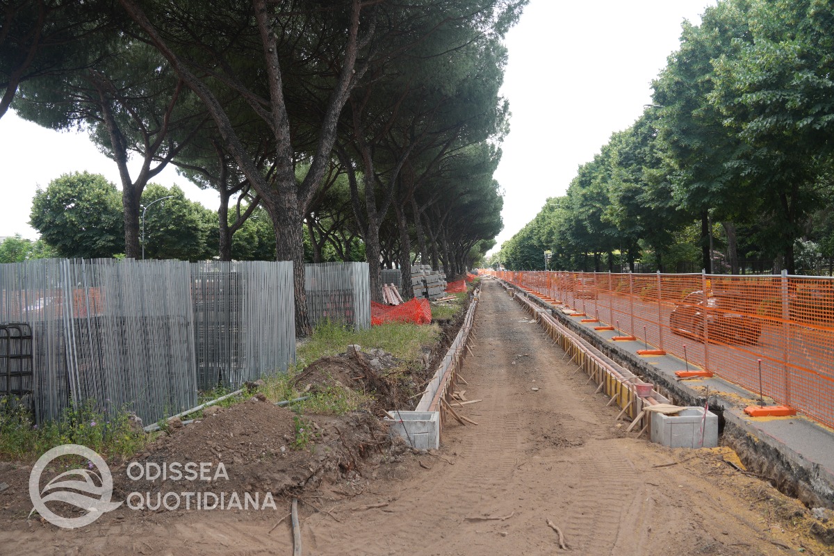 Tramvia Togliatti - Stato cantieri giugno 2026