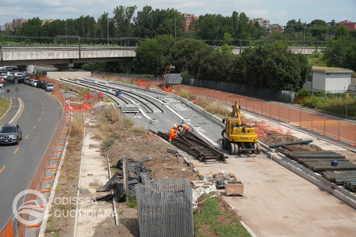 Tramvia Togliatti - Stato cantieri giugno 2026
