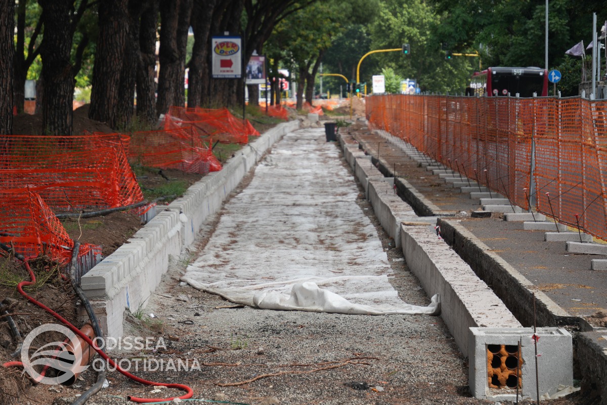 Tramvia Togliatti - Stato cantieri giugno 2026